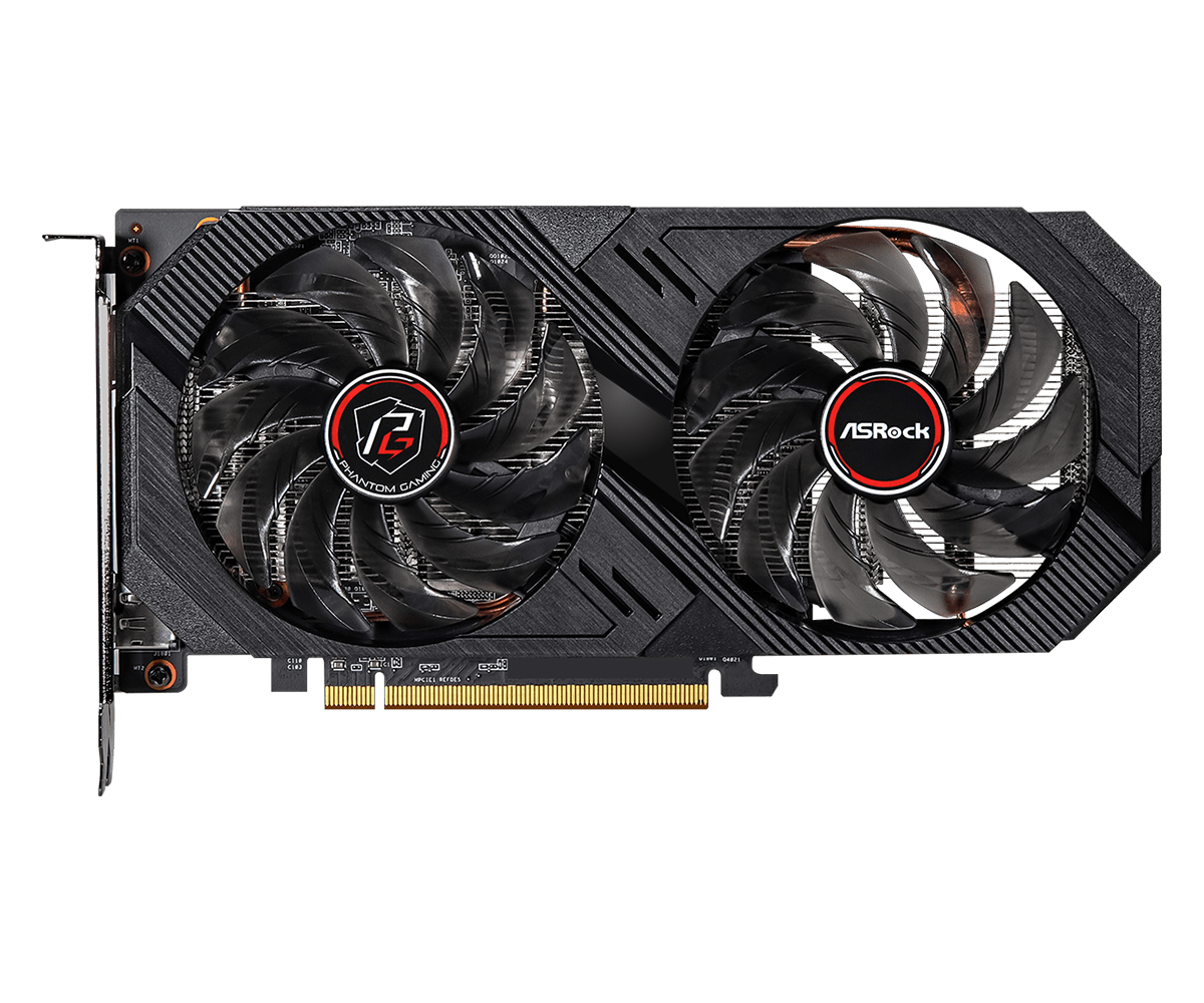 华擎科技 > AMD Radeon RX 6500 XT Phantom Gaming D 4GB OC